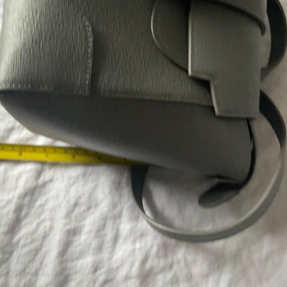 Clean Senreve MINI MAESTRA grey storm Mimosa silver hardware without dust bag - Picture 8 of 9